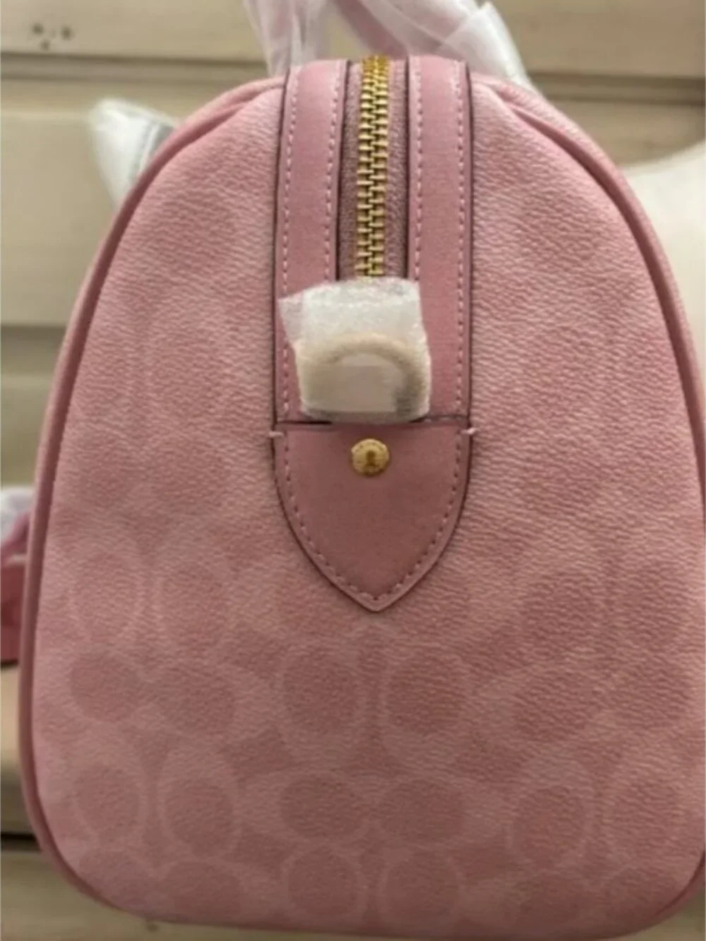 🍇NWT Coach Large Rowan CA077 Powder Pink.🍇 - Picture 8 of 9